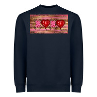 Navy Valentine's Day Xoxo Heavyweight Sweatshirt - RanaPortraitStore