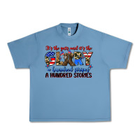 Pebble Blue it's the guts and it's the glory a hundred stripes Urban Heavy Tee - Zillion Design Studio