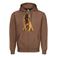 Chestnut belgian shepherd tervuren Zipper Hoodie - Artiststas