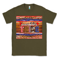 Army Green 4th of July sparkler tribe Classic Tee - HRA Design Shop