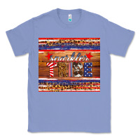 Colony Blue 4th of July sparkler tribe Classic Tee - HRA Design Shop