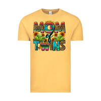 Vintage Mustard mom of twins Vintage Tee - Zillion Design Studio