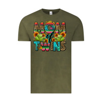 Vintage Olive mom of twins Vintage Tee - Zillion Design Studio