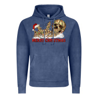Merry Christmas Skeleton Vintage Hoodie | Teevron