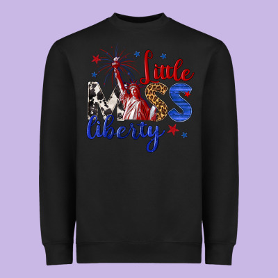 Heavyweight Sweatshirt little miss liberty billie wilder