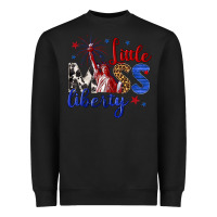 Black little miss liberty billie wilder Heavyweight Sweatshirt - texasbilliewilder