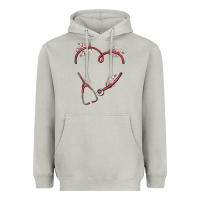 Moon Dust custom heart stethoscope Heavyweight Hoodie - MaliasSmallBusiness
