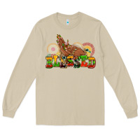 Mushroom blessed afro woman hands Long Sleeve Tee - AdoDesignShop