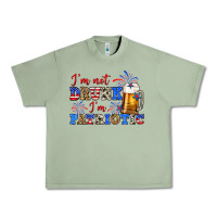 Oil Green i'm not drunk i'm patriotic zillion Urban Heavy Tee - Zillion Design Studio
