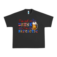 Pigment Black i'm not drunk i'm patriotic zillion Urban Heavy Tee - Zillion Design Studio