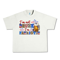 Pistachio i'm not drunk i'm patriotic zillion Urban Heavy Tee - Zillion Design Studio