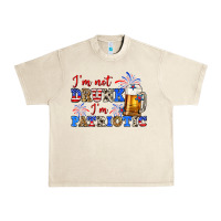Sandshell i'm not drunk i'm patriotic zillion Urban Heavy Tee - Zillion Design Studio