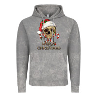 Cloud Rock merry christmas skull Vintage Hoodie - RanaPortraitStore