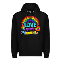 Black Love Your Truth Premium Hoodie - BundleAndBundleShop