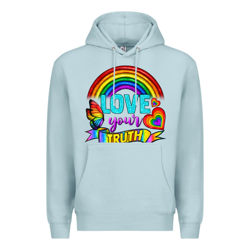 Love Your Truth Premium Hoodie by BundleAndBundleShop | Teevron