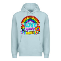 Blue Mist Love Your Truth Premium Hoodie - BundleAndBundleShop