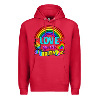 Cardinal Love Your Truth Premium Hoodie - BundleAndBundleShop
