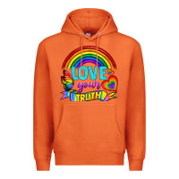 Carrot Love Your Truth Premium Hoodie - BundleAndBundleShop