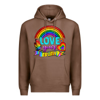Chestnut Love Your Truth Premium Hoodie - BundleAndBundleShop