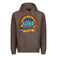 Coffee Love Your Truth Premium Hoodie - BundleAndBundleShop