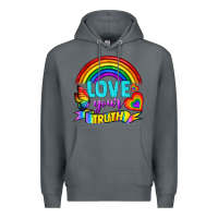 Rock Love Your Truth Premium Hoodie - BundleAndBundleShop