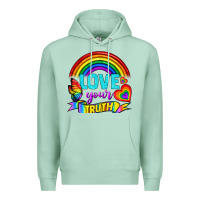 Seafoam Love Your Truth Premium Hoodie - BundleAndBundleShop