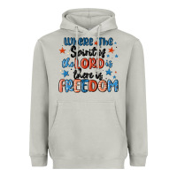 Moon Dust where the spirit of the lord is there is freedom Heavyweight Hoodie - MaliasSmallBusiness