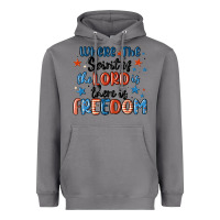 Storm where the spirit of the lord is there is freedom Heavyweight Hoodie - MaliasSmallBusiness