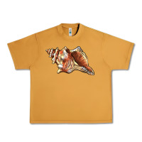 Peanut Butter sea   shell Urban Heavy Tee - BarkalooDesign