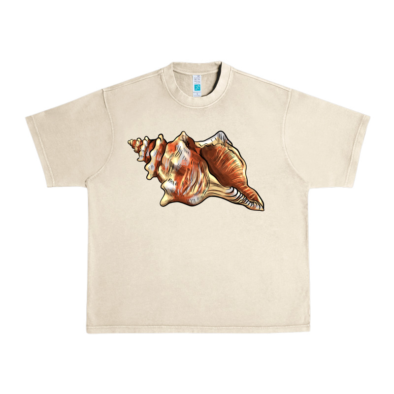 Sea   Shell Urban Heavy Tee by BarkalooDesign | Teevron