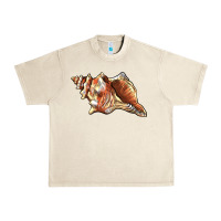 Sandshell sea   shell Urban Heavy Tee - BarkalooDesign
