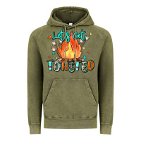 Vintage Olive let's get toasted Vintage Hoodie - Zillion Design Studio