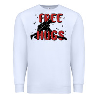 White free hugs Premium Sweatshirt - MaliasSmallBusiness
