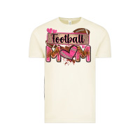 Vintage Arctic football mom with leopard Vintage Tee - Zillion Design Studio