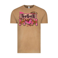Vintage Camel football mom with leopard Vintage Tee - Zillion Design Studio