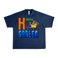 Navy kindergarten Urban Heavy Tee - RanaPortraitStore
