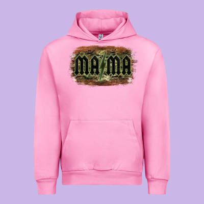 Camouflage Patterned Mama Tried Urban Hoodie Designed By Bettercallsaul