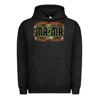 Pigment Black Camouflage Patterned Mama Tried Urban Hoodie - Bettercallsaul