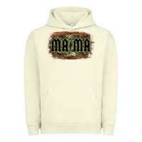 Pigment Pistachio Camouflage Patterned Mama Tried Urban Hoodie - Bettercallsaul