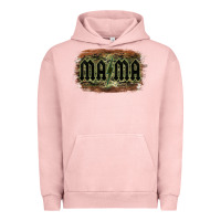 Pigment Salmon Camouflage Patterned Mama Tried Urban Hoodie - Bettercallsaul