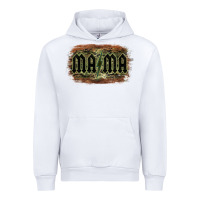White Camouflage Patterned Mama Tried Urban Hoodie - Bettercallsaul