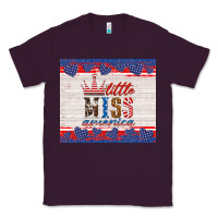Plum 4th of july little miss America Classic Tee - HRA Design Shop
