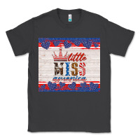 Smoke 4th of july little miss America Classic Tee - HRA Design Shop