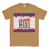 Toasted Coconut 4th of july little miss America Classic Tee - HRA Design Shop