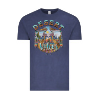 Vintage Denim desert vibes thunderbird Vintage Tee - BarkalooDesign