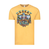 Vintage Mustard desert vibes thunderbird Vintage Tee - BarkalooDesign