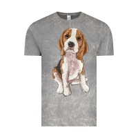 Cloud Rock beagle Vintage Tee - RanaPortraitStore