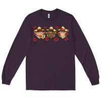 Plum mexico gnomes Long Sleeve Tee - HRA Design Shop