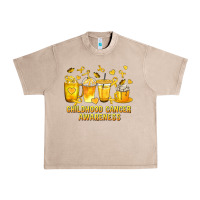 French Oak Childhood Cancer Awareness Coffee Cups Urban Heavy Tee - texasbilliewilder