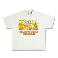 Pistachio Childhood Cancer Awareness Coffee Cups Urban Heavy Tee - texasbilliewilder